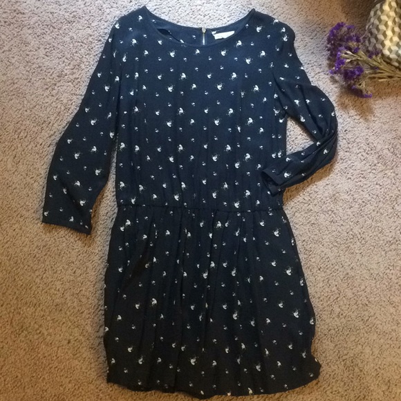 EUC Club Monaco navy Isra Romper Jumper 100% Silk - Picture 2 of 5
